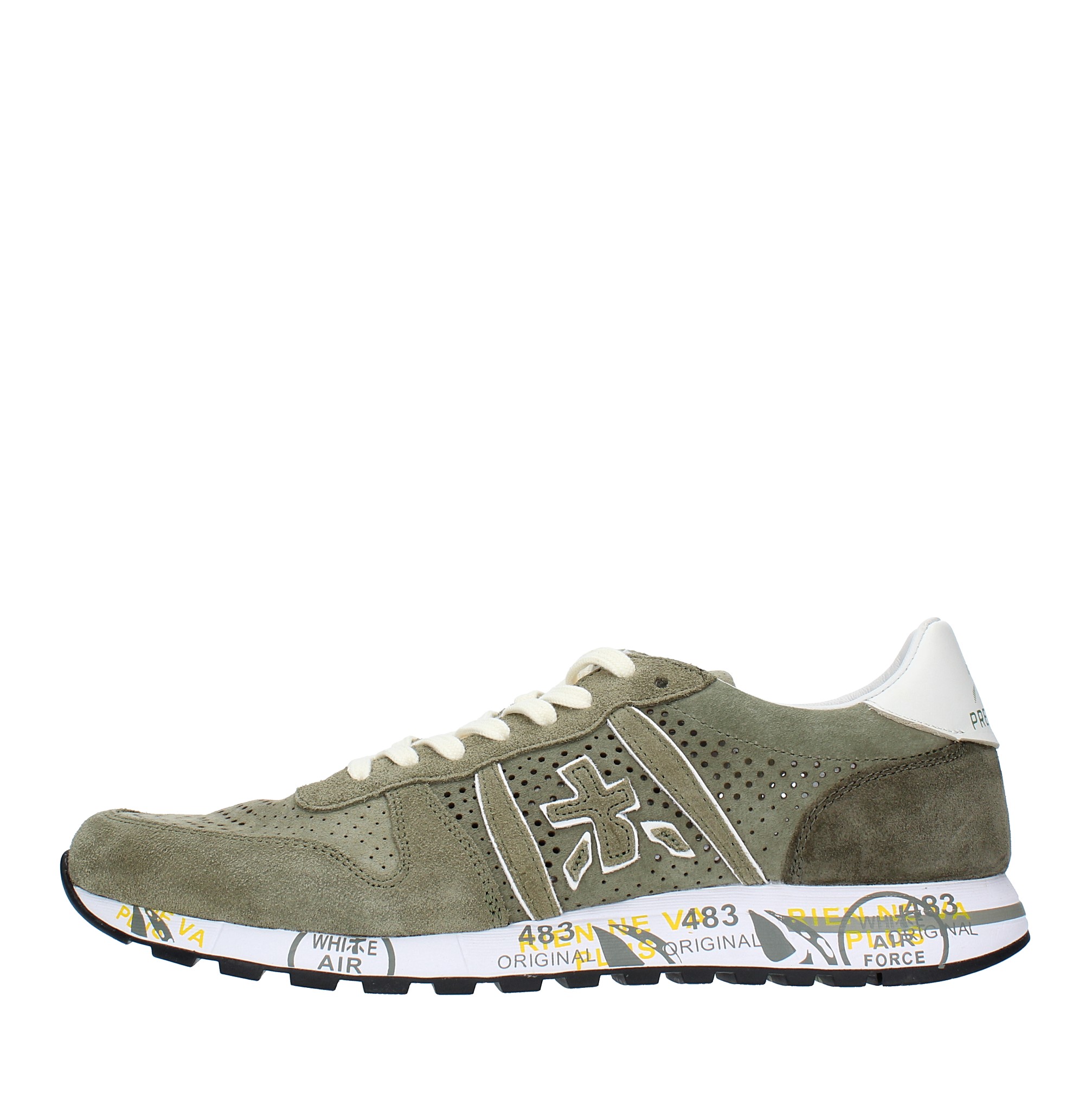 Sneakers in camoscio e tessuto PREMIATA Ginevra calzature